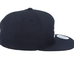 M Letter 3D Black Snapback - Iconic