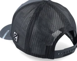 Mad Hatter Charcoal/Black Trucker - Public Domain