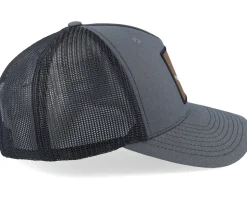 Mad Hatter Charcoal/Black Trucker - Public Domain
