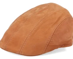 Maddy 100% Cotton Olive Flat Cap - MJM Hats