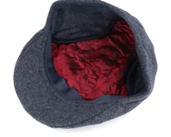 Maddy El Wool Anthracite Flat Cap - MJM Hats