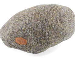 Maddy Harris Tweed Green Flat Cap - MJM Hats