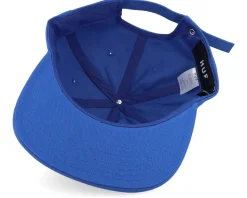 Madison 6 Panel Hat Cobalt Strapback - HUF