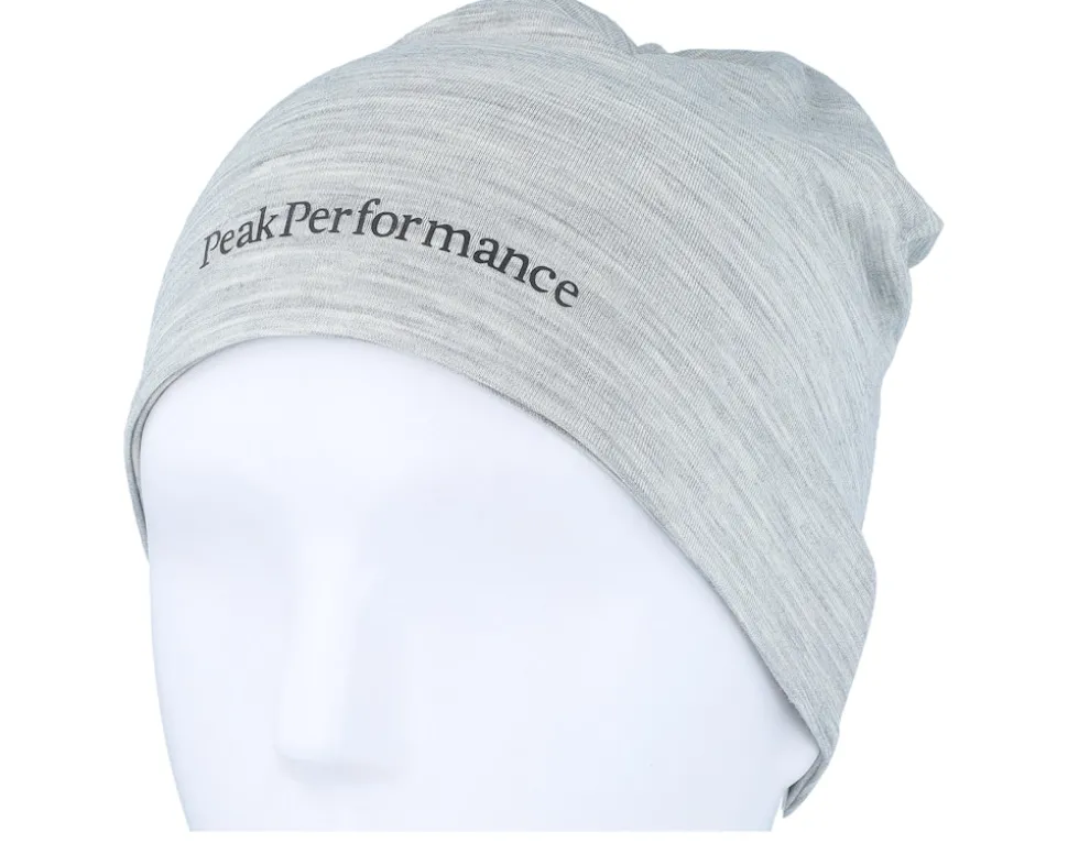 Magic Hat Med Grey Melange Beanie - Peak Performance