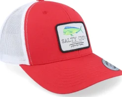 Mahi Mount Retro Red/White Trucker - Salty Crew