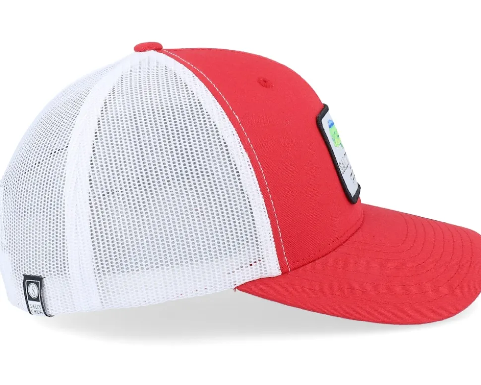 Mahi Mount Retro Red/White Trucker - Salty Crew