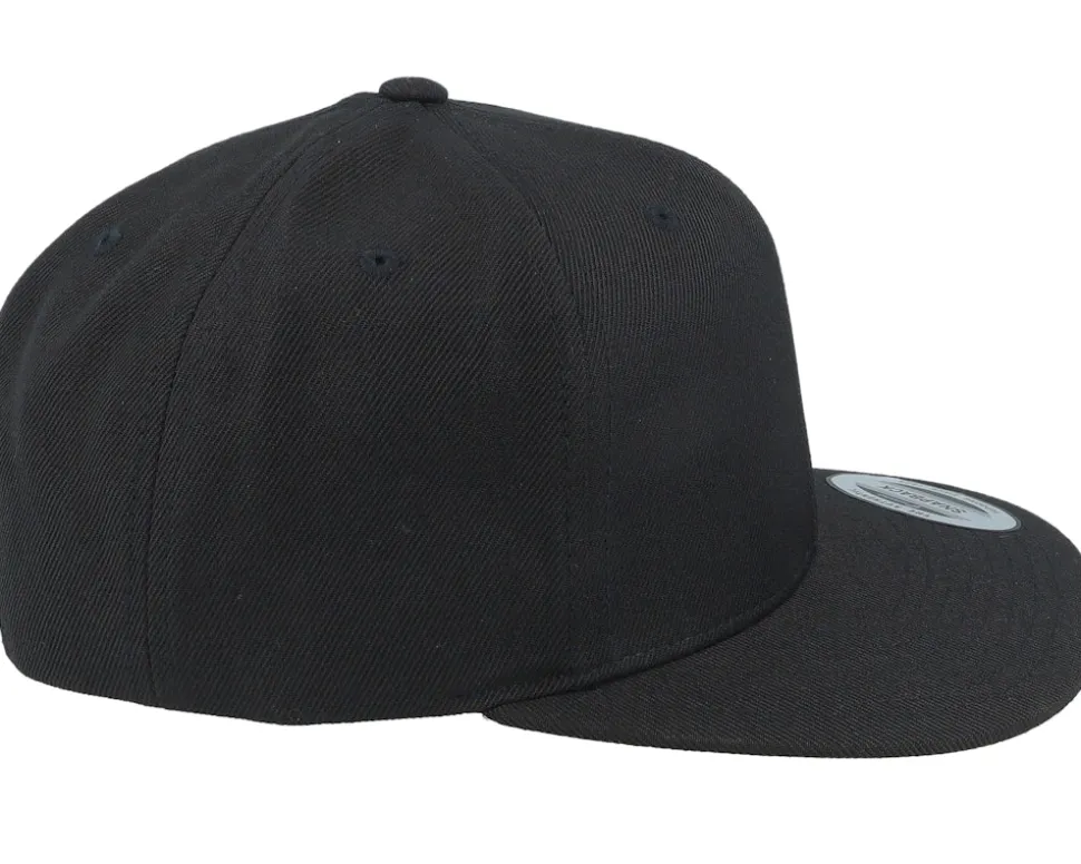 Maltese Cross Skull Brown Patch Black Snapback - Born To Ride