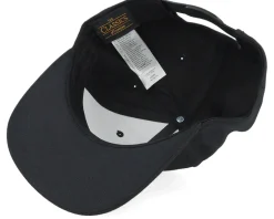 Maltese Cross Skull Brown Patch Black Snapback - Born To Ride