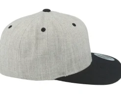 Maltese Cross Skull Patch Heater Grey/Black - Born To Ride