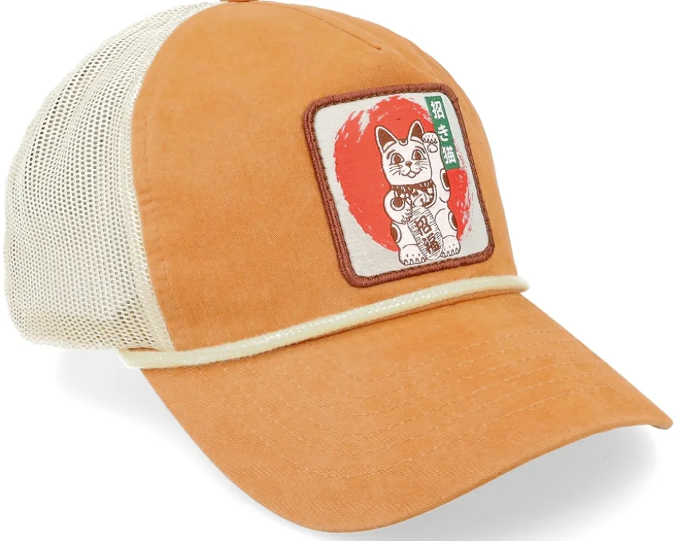 Maneki-neko 939 Bachelor Toast/Sand/Cream Trucker - Yapan