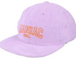 Maniac Cap Purple Towel Snapback - Reell