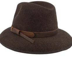 Marco El Wool W.p/Crushable Brown Mell Traveler - MJM Hats