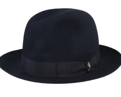 Marengo Black Fedora - Borsalino