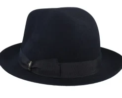 Marengo Black Fedora - Borsalino