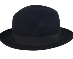 Marengo Black Fedora - Borsalino