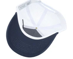 Marina Mesh Silo Cap Black Iris/White A-Frame Trucker - Herschel