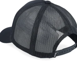 Marina Mesh Silo Cap Black/Golden Yellow A-Frame Trucker - Herschel