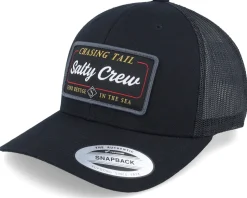 Marina Retro Black Trucker - Salty Crew