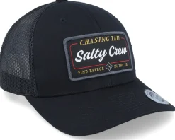 Marina Retro Black Trucker - Salty Crew