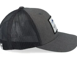 Marlin Mount Retro Dark Heather Grey Trucker - Salty Crew