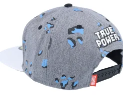 Marvel Logo Grey Snapback - Difuzed