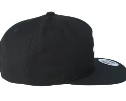 MC Skull Patch Black Snapback - Born To Ride