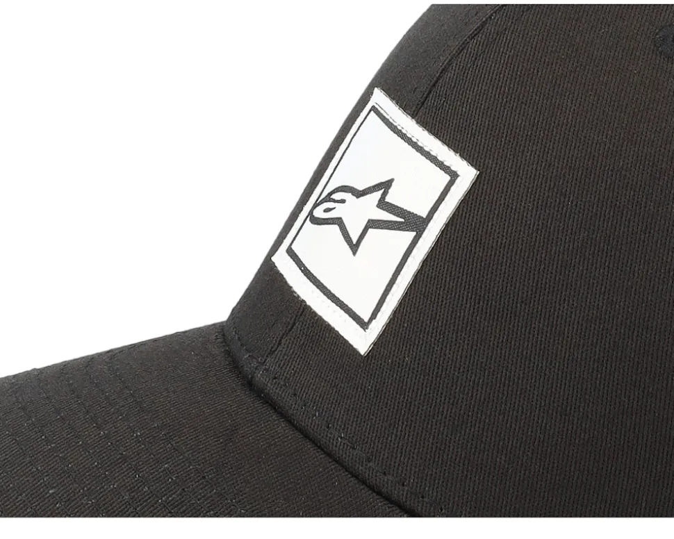Meddle Hat Black Flexfit - Alpinestars