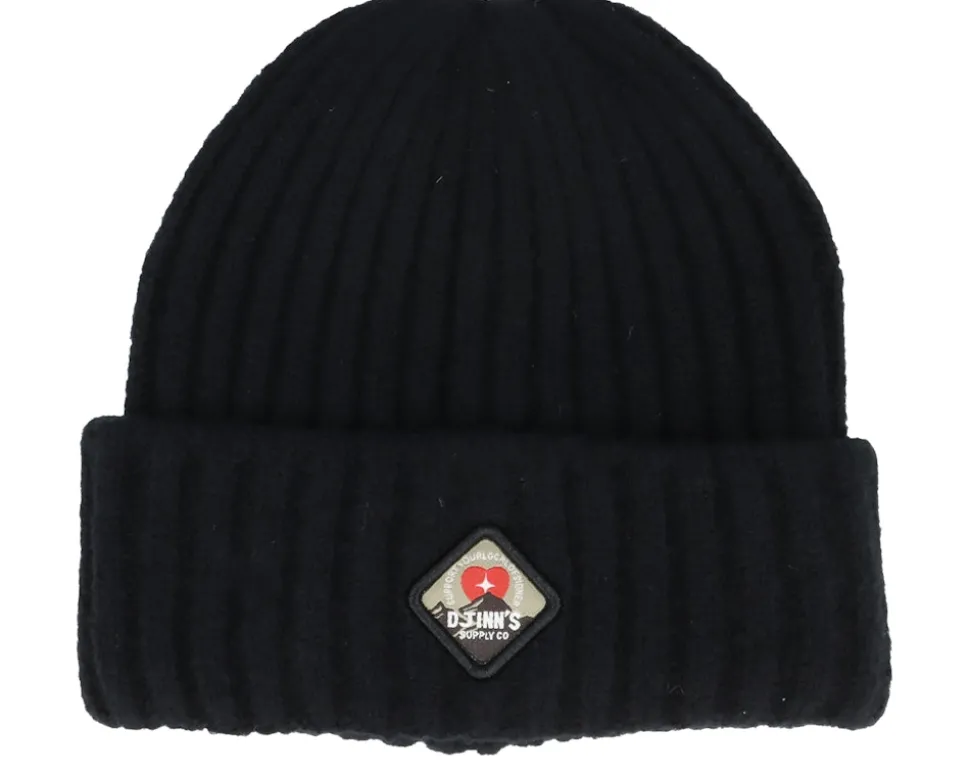 Medishort Beanie Local Mountain-Black Cuff - Djinns