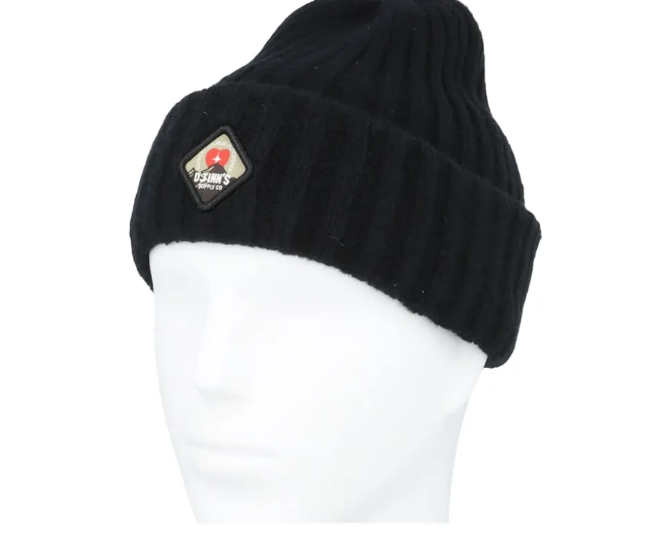 Medishort Beanie Local Mountain-Black Cuff - Djinns