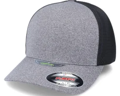 Melange Unipanel Heather Grey/Black Trucker Flexfit - Flexfit