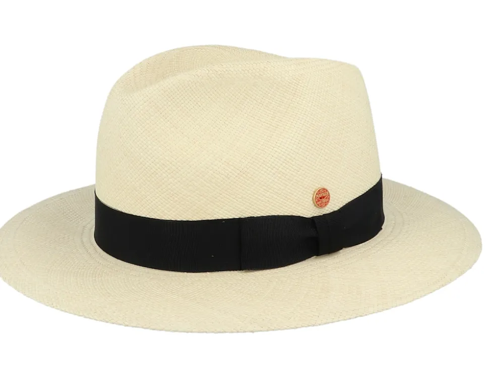 Menton Panama Naturak Straw Hat - Mayser
