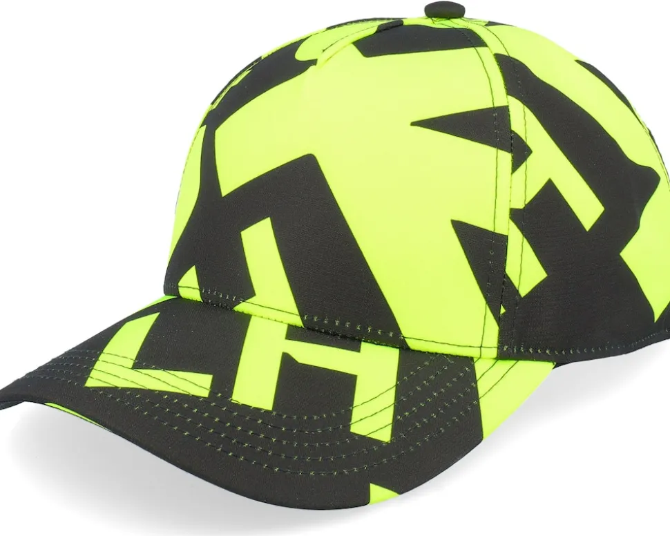 Mercedes Amg F1 24 Hamilton All Over Print Neon Yellow Adjustable - Formula One