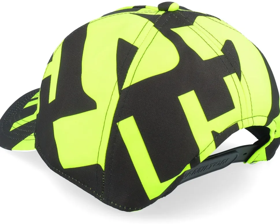 Mercedes Amg F1 24 Hamilton All Over Print Neon Yellow Adjustable - Formula One