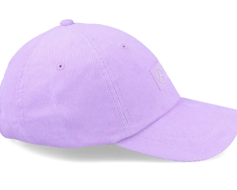 Mercedes AMG F1 23 Retro Cord Lilac Dad Cap - Formula One