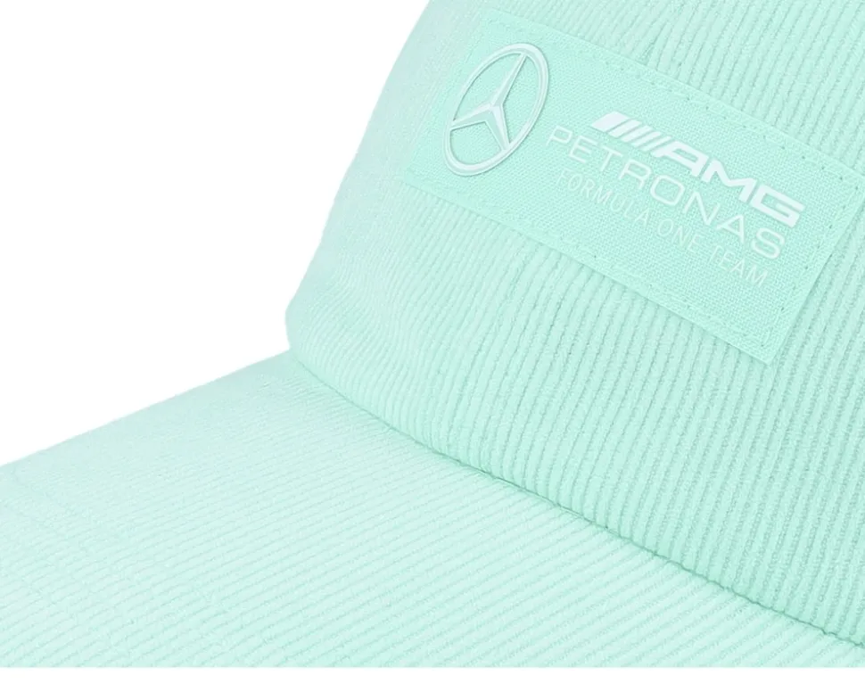 Mercedes AMG F1 23 Retro Cord Mint Dad Cap - Formula One