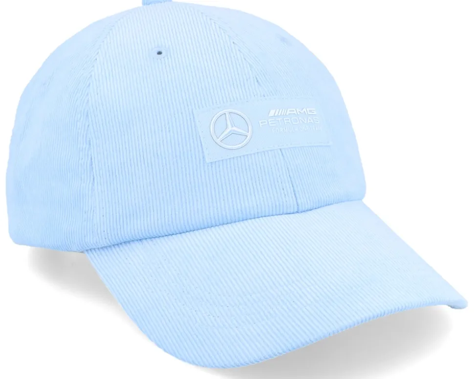 Mercedes AMG F1 23 Retro Cord Blue Dad Cap - Formula One