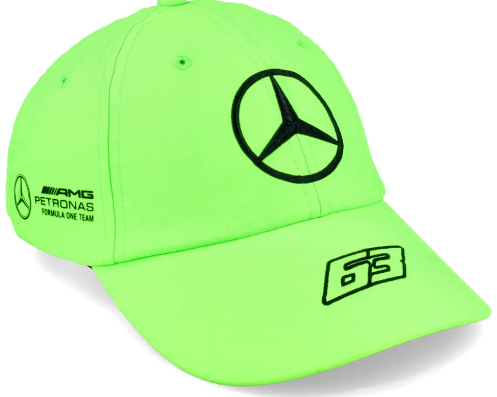 Mercedes AMG F1 23 Special Edition Russel Volt Green Dad Cap - Formula One