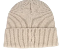 Merino Beanie Beige Cuff - Maggiore
