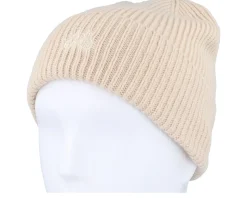 Merino Beanie Beige Cuff - Maggiore