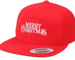 Merry Christmas Red Snapback - Iconic