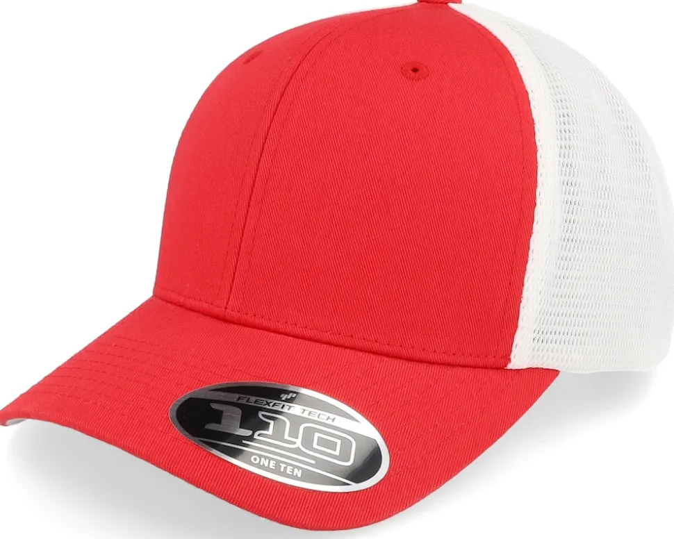 Mesh Cap White 110 Trucker - Flexfit