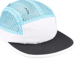 Mesh Net Teal/White/Black 5-panel - Kumo