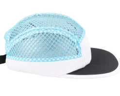 Mesh Net Teal/White/Black 5-panel - Kumo