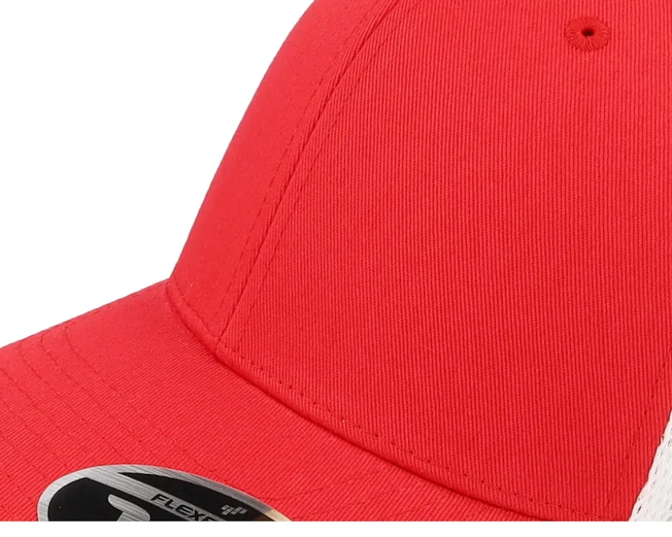 Mesh 2-tone Cap Red/White 110 Trucker - Flexfit