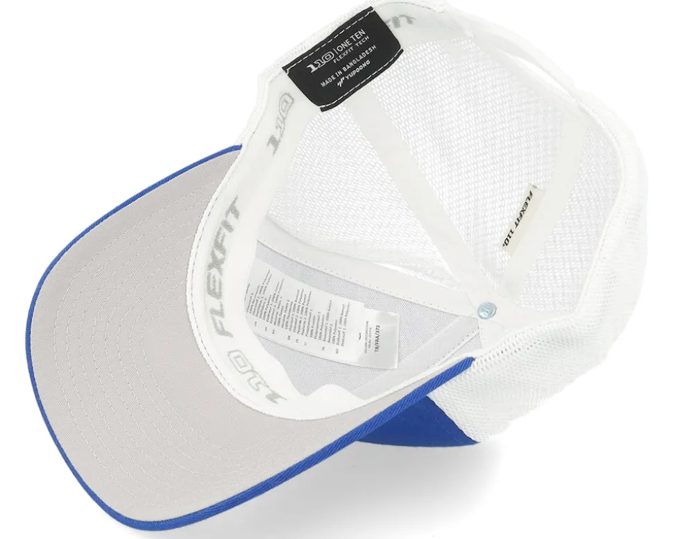 Mesh 2-tone Cap Royal/White 110 Trucker - Flexfit