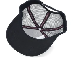 Meshback Clipper Black A-Frame Trucker - Independent