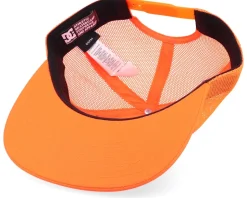 Meshed Up Neon Orange Snapback - DC