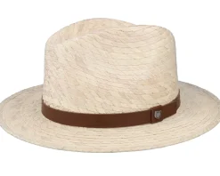 Messer Fedora Natural Straw Hat - Brixton