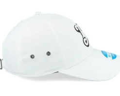 Metal Eye Lit Cap White Adjustable - Taylor Made