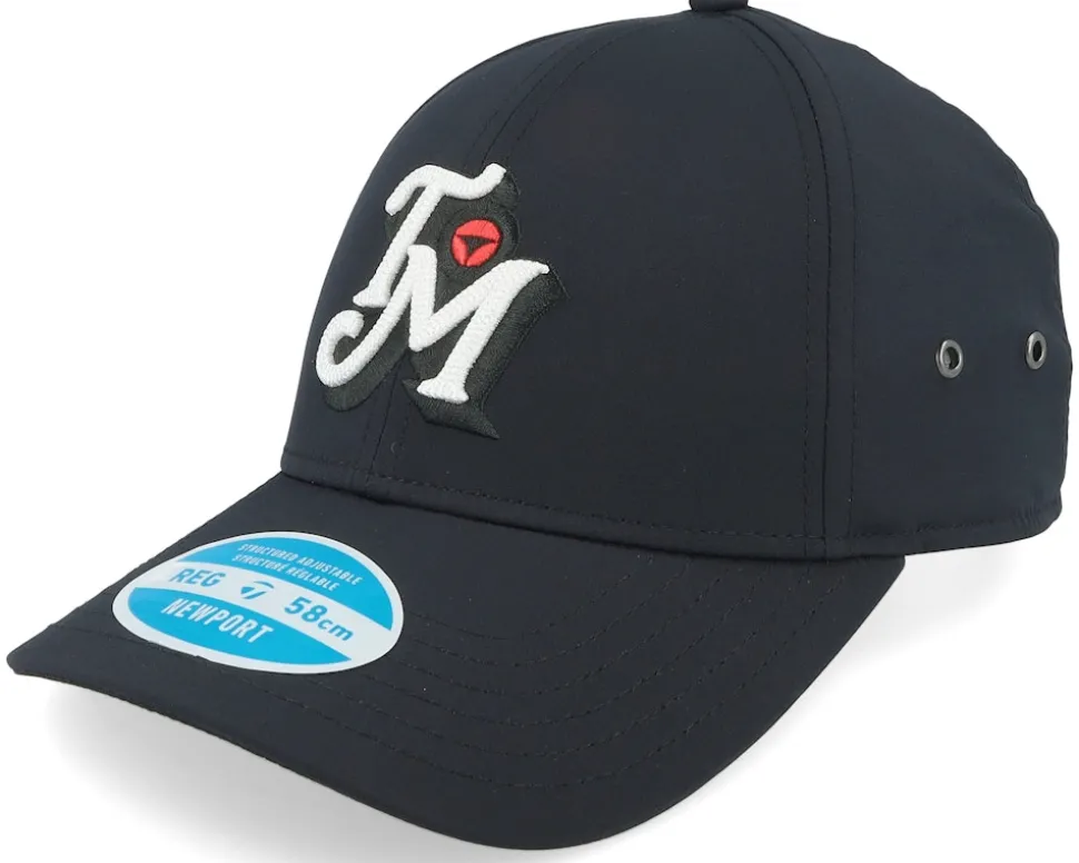 Metal Eye Lite Cap Black Adjustable - Taylor Made